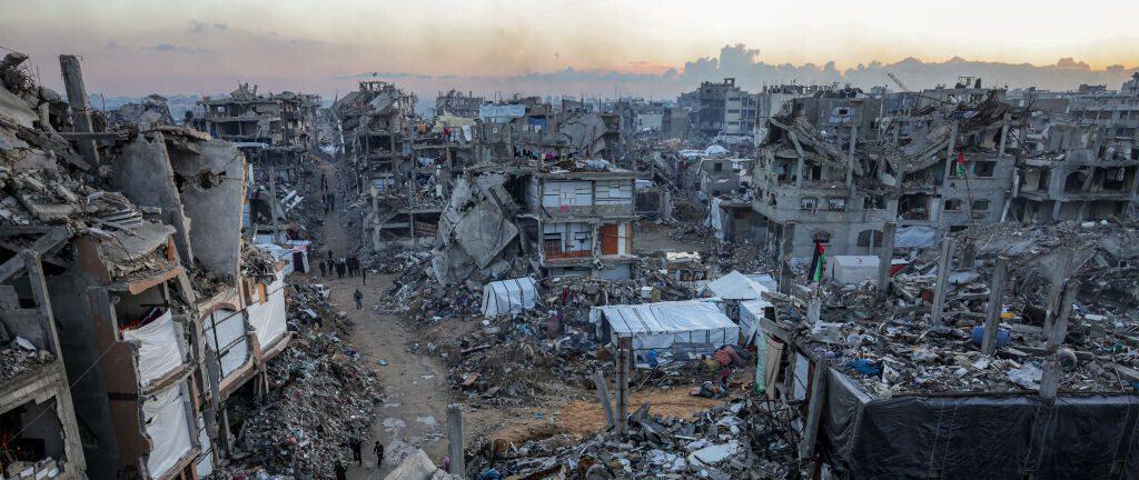 ޒަޔަނިސްޓުން ވަނީ ޣާޒާ މުޅިންހެން ބިމާ ހަމަކޮށްފައި