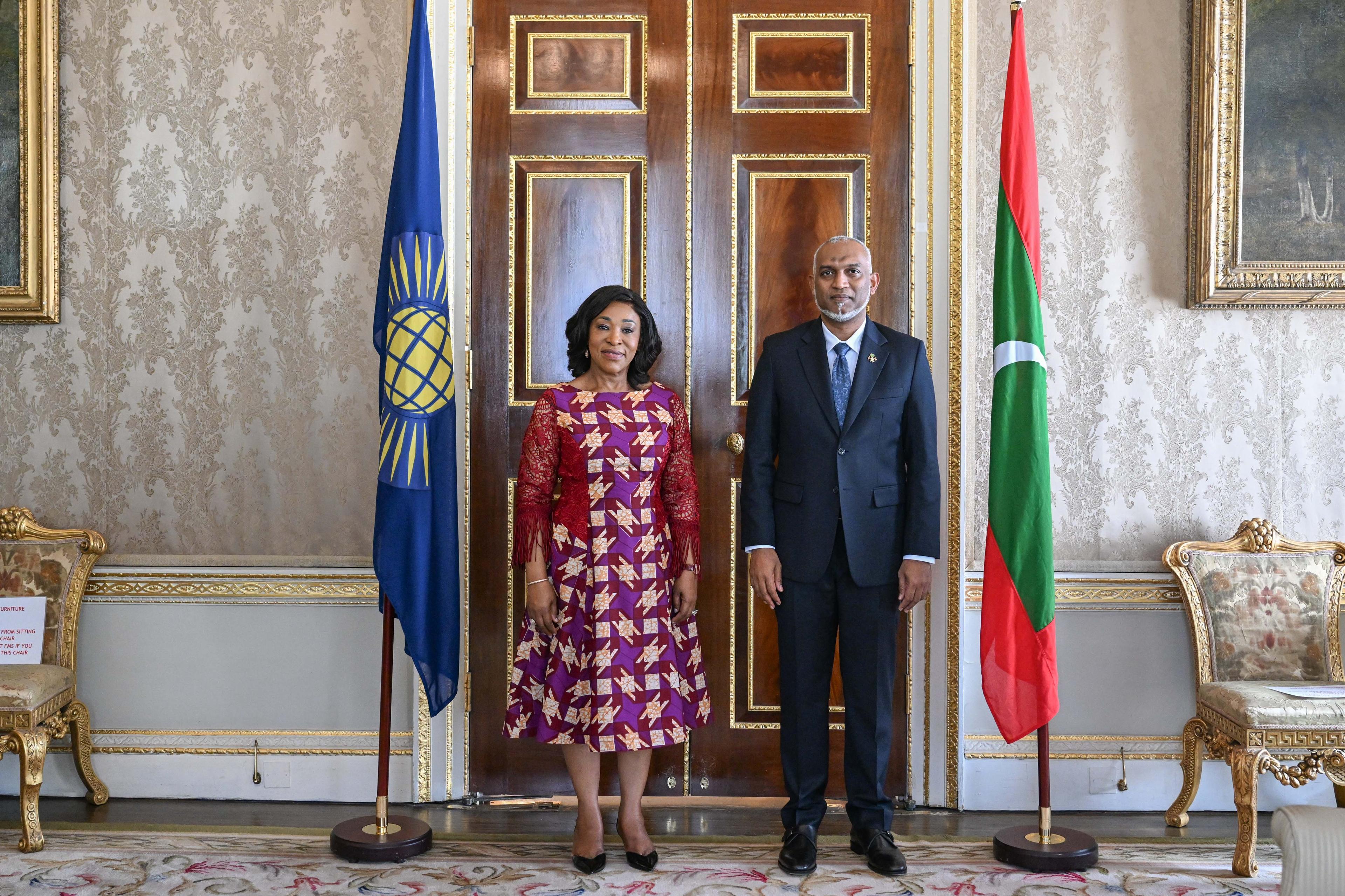 ރައީސް، ކޮމަންވެލްތުގެ ސެކްރެޓަރީ ޖެނެރަލާ ބައްދަލުކުރައްވައިފި