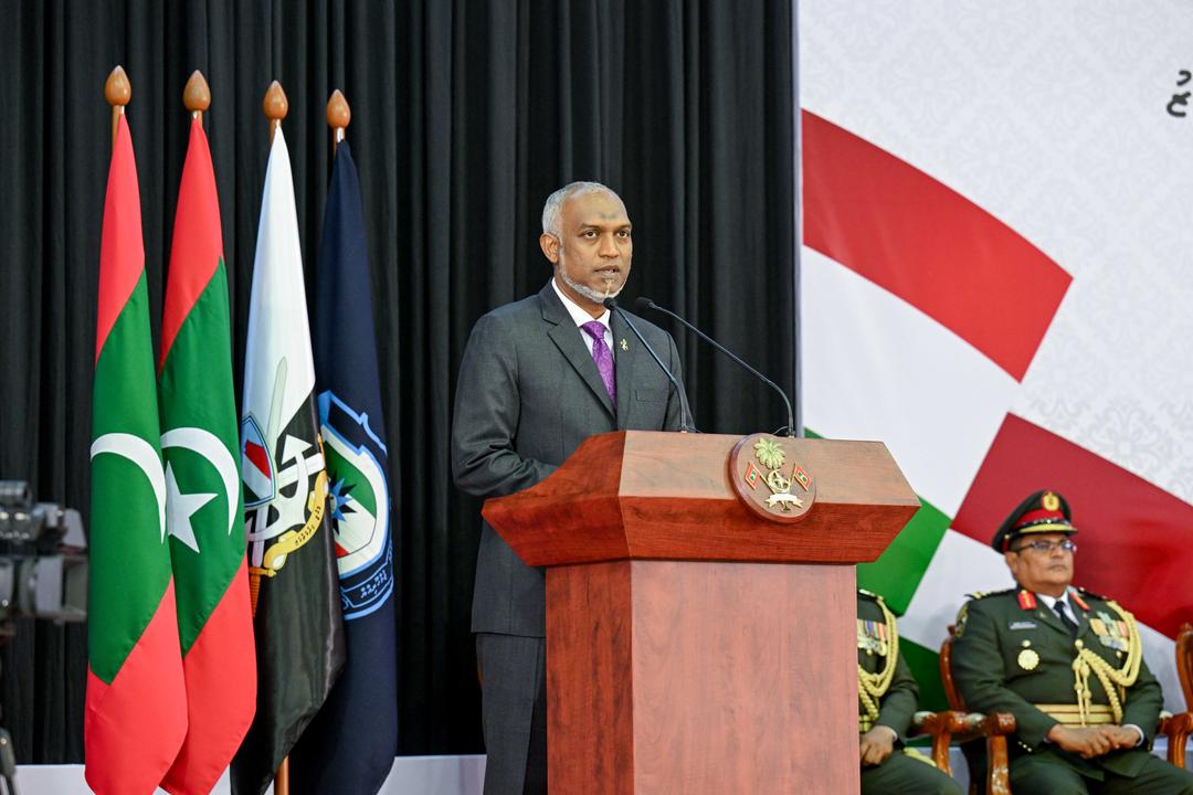 ފުލުހުންނާއި ސިފައިންގެ މުޢައްސަސާ ކުރިއެރުވުމަކީ އަޅުގަނޑަށް ލިބޭ ފަޚުރެއް - ރައީސް 
