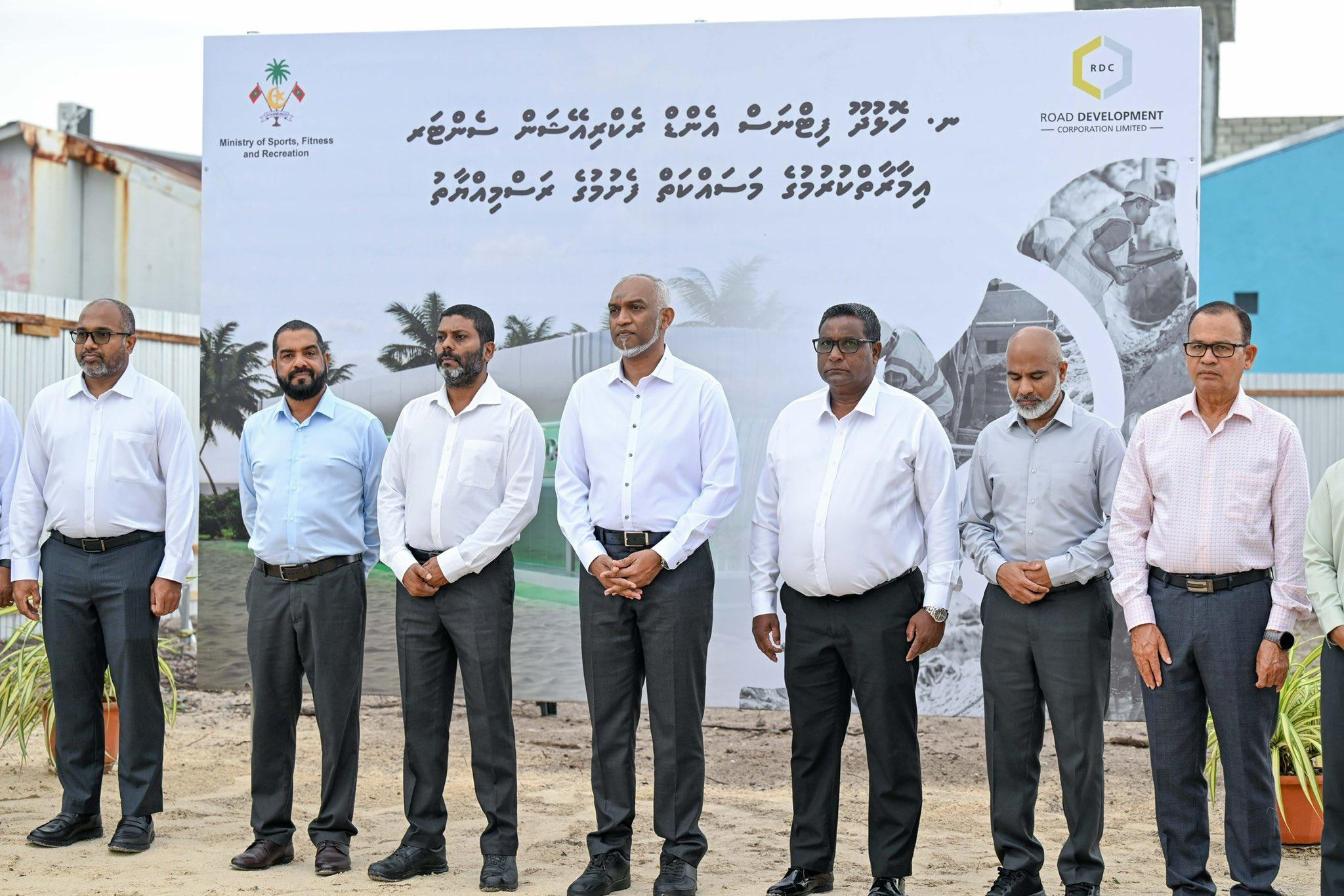 ފޮއްދޫ ބަނދަރު ހެދުމުގެ އަމަލީ މަސައްކަތް ރަސްމީކޮށް ރައީސް ފައްޓަވައިދެއްވައިފި