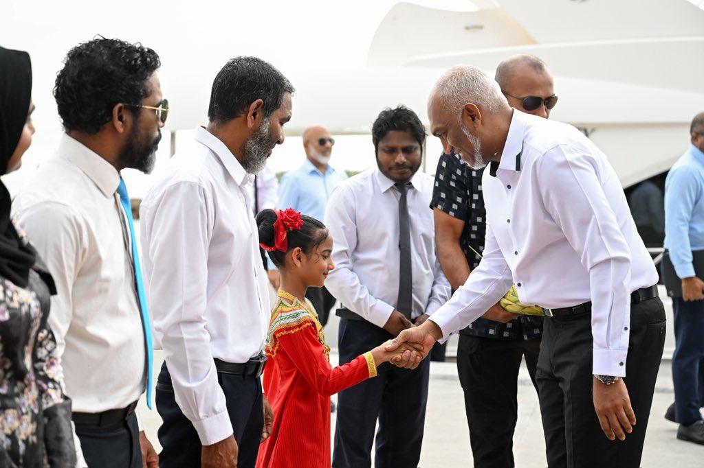  ރައީސްގެ ނ. އަތޮޅު ދަތުރުފުޅުގެ ފަހު މަންޒިލެއްގެ ގޮތުން  ޅޮއްސަށް ވަޑައިގަންނަވައިފި 