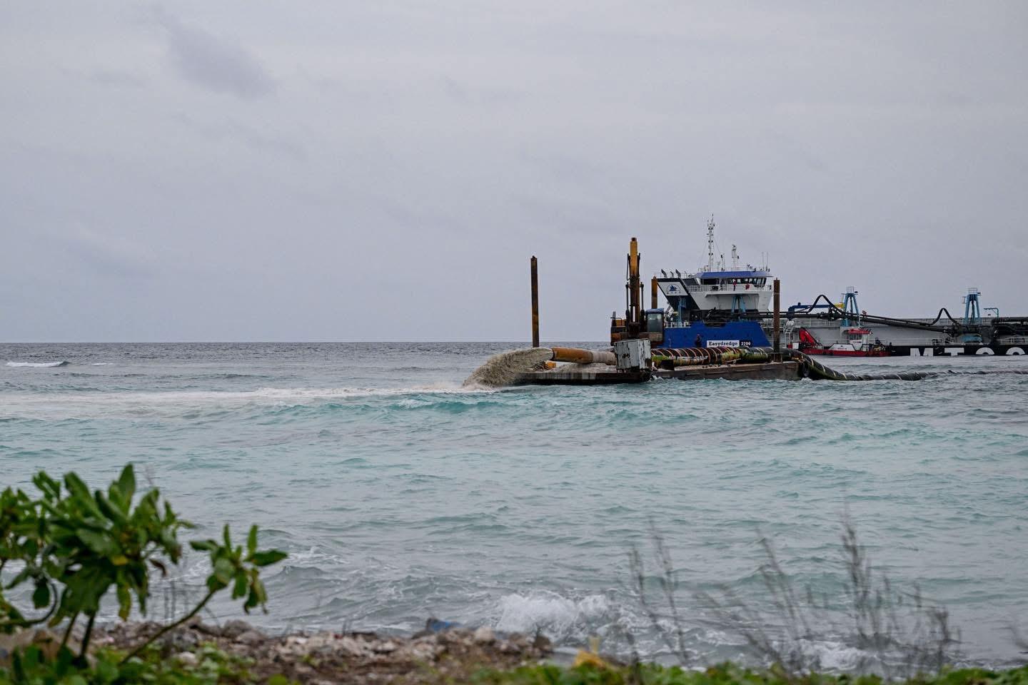 ވެލިދޫން 2.7 ހެކްޓަރުގެ ބިން ހިއްކުމުގެ މަސައްކަތް ފަށައިފި 