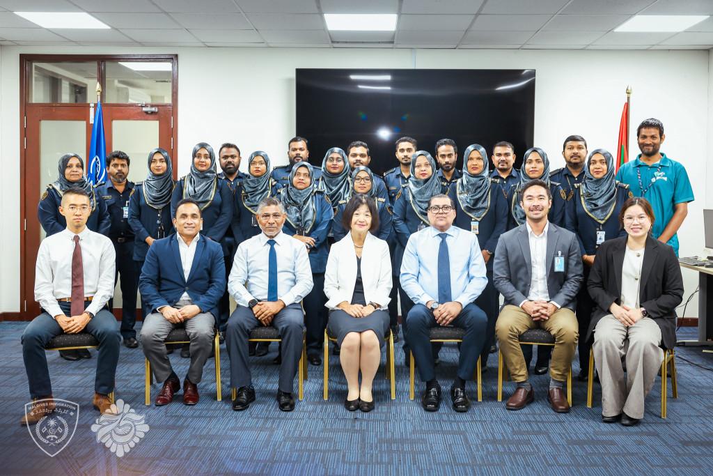 އިމިގްރޭޝަންގެ 25 އޮފިސަރުން ތަމްރީންކޮށްފި 