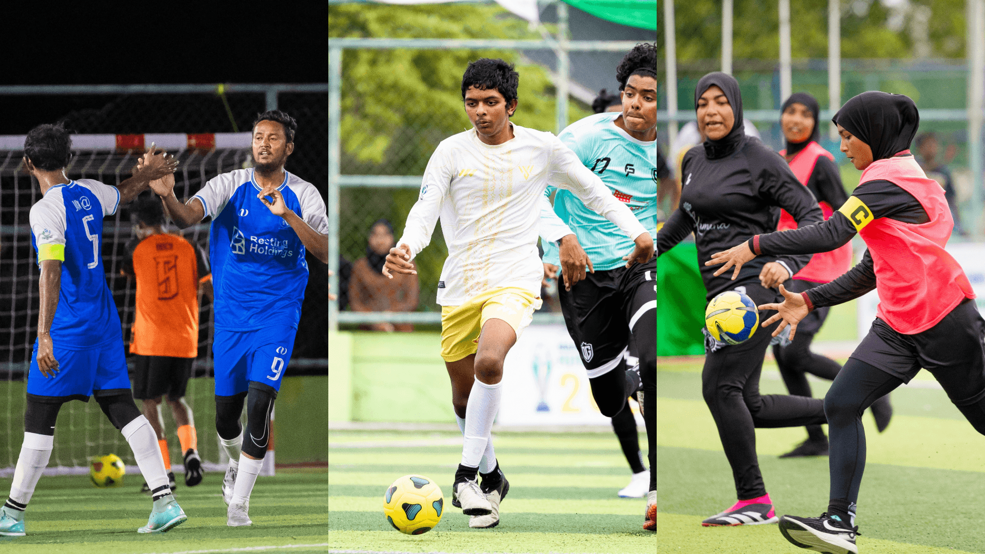 މާޅެންދޫ ކައުންސިލް ކަޕް: މެޗްޑޭ 3 ގެ ހޭންޑްބޯލް މެޗުތައް ކަމަނަ އަދި ޗެލެންޖާރސް ފަސޭހަކަމާއެކު ކާމިޔާބުކޮށްފި
