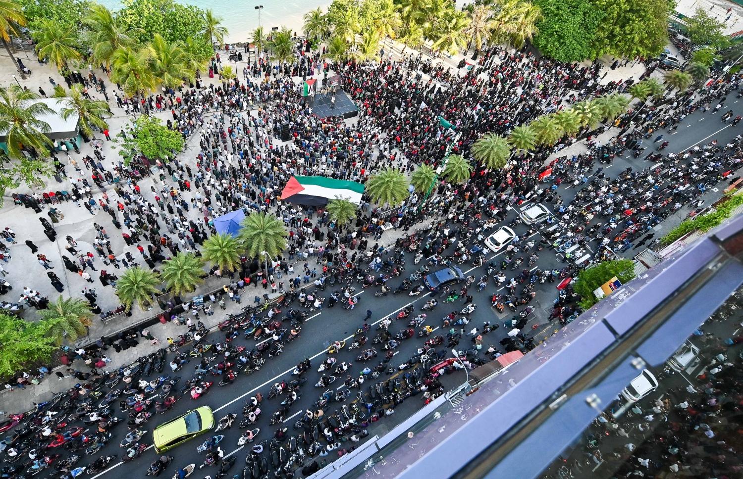 ޣައްޒާގެ ހިސޯރު ނައްތާލުމަށް ބާއްވާ ގައުމީ ބޮޑު އެއްވުން މާދަމާ 