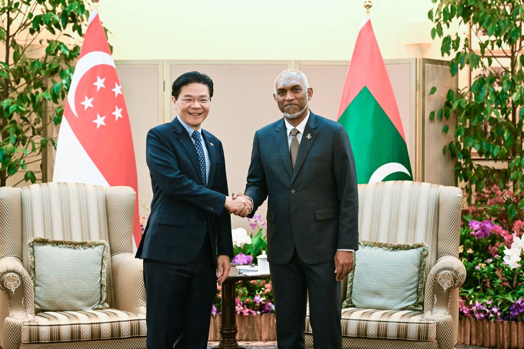 ސިންގަޕޫރުގެ ޤައުމީ ދުވަހުގެ ތަހުނިޔާ، ރައީސް ފޮނުއްވައިފި
