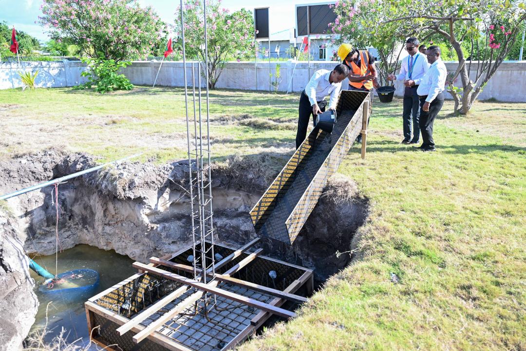 ހަނިމާދޫގައި ތަރައްގީކުރާ ހޮސްޕިޓަލްގެ މަސައްކަތް ރަސްމީކޮށް ފަށައިފި