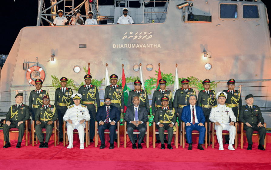 ތުރުކީން ހަދިޔާކުރި މަނަވަރު ޤައުމީ ދިފާޢީ ބާރާއި ރަސްމީކޮށް ހަވާލުކޮށްފި