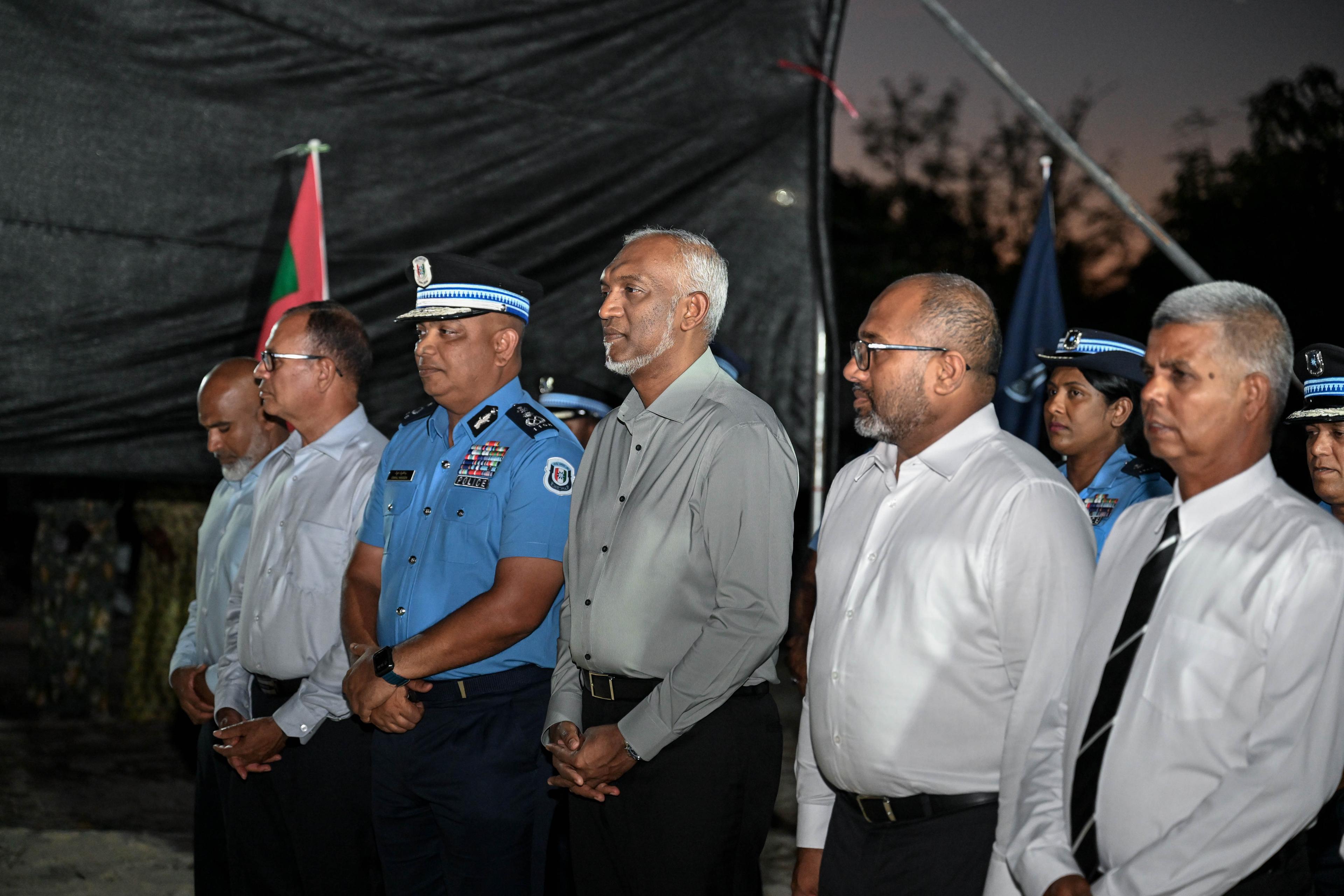 އަމާންކަން ޤާއިމްކުރުމަށް ހިންގޭ އެންމެ ބޮޑު މަޝްރޫޢަކީ ފުލުހުންގެ މަރުކަޒުތައް ޤާއިމްކުރުން: ވަޒީރު އިހްސާން