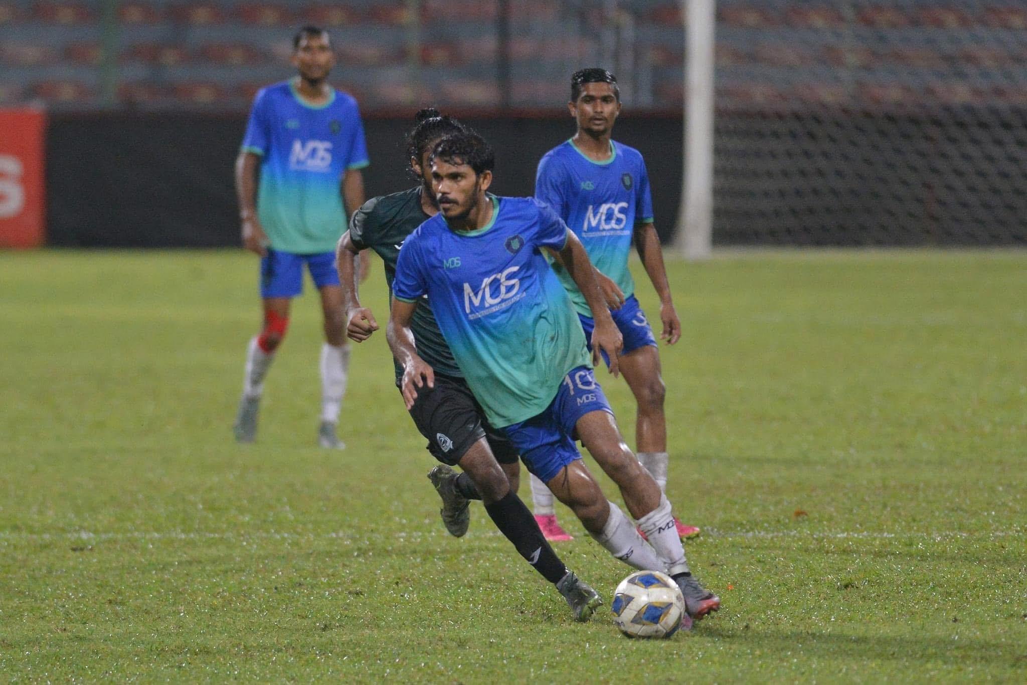 އެފްއޭއެމްއިން 2023 ވަނަ އަހަރުގެ ދިވެހި ޕްރިމިއަރ ލީގުގައި ކްލަބް ގްރީން ސްޓްރީޓާއި ސުޕަރ ސްޕޯޓްސް ޔުނައިޓެޑް (ސަސް) ބައްދަލުކުރި މެޗުގެ ތެރެއިން