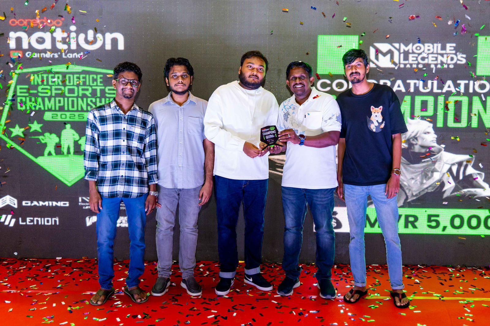 އުރީދޫގެ އިންޓަރ  އޮފީސް އީސްޕޯޓްސް ޗެމްޕިއަންޝިޕްގެ އެއްވަނަ އެމްއޭސީއެލްއަށް 