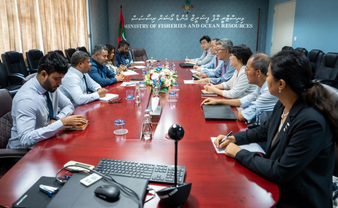 ކަނޑުގެ ސައިންސާއި ޓެކްނޮލޮޖީ ތަރައްޤީކުރުމަށް ޗައިނާއާއި އެކު މަސައްކަތް ކުރުމަށް މަޝްވަރާކޮށްފި