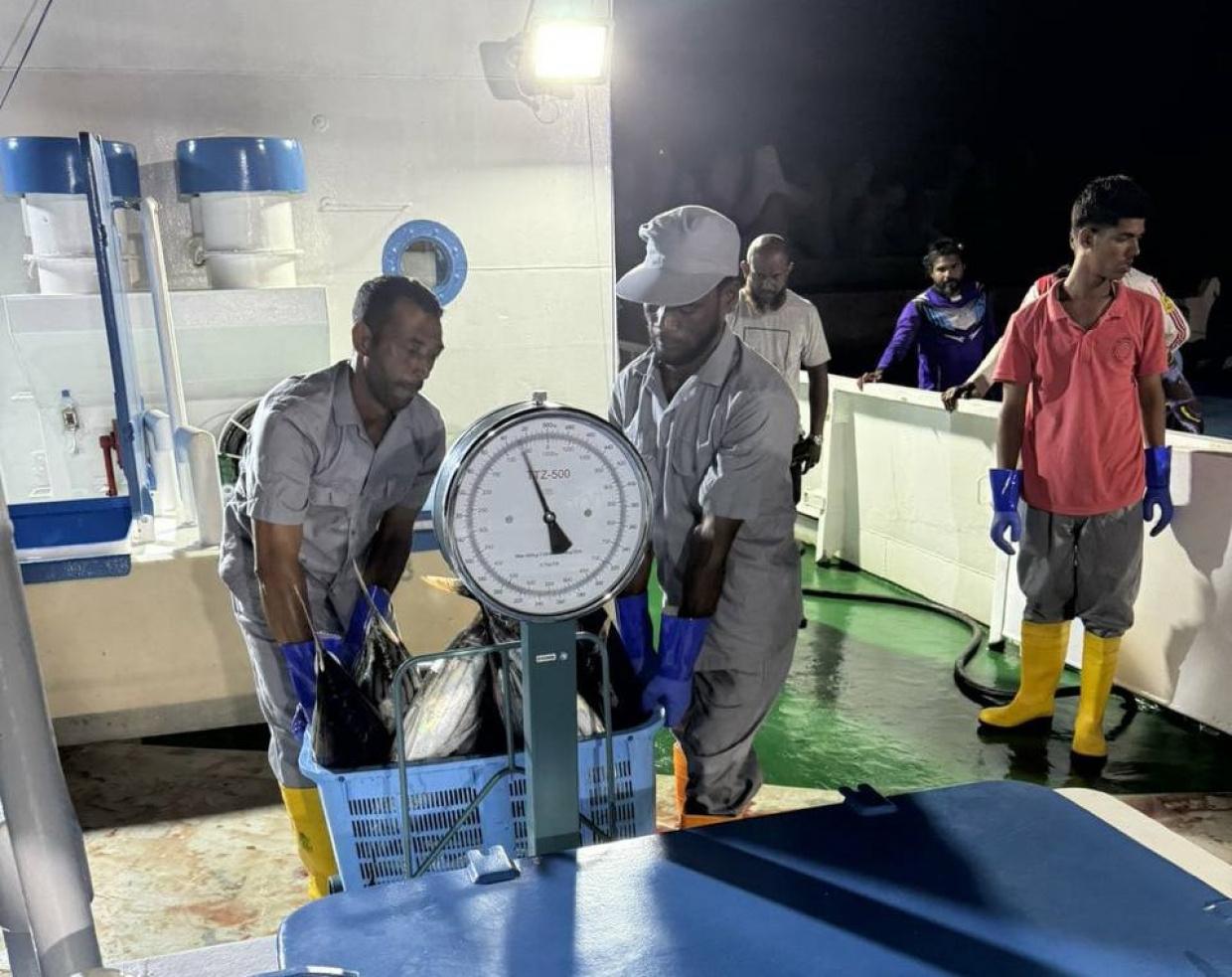 މިފްކޯގެ ބޯޓު ފުވައްމުލަކަށް ބަނދަރުކުރީ މިދިޔަ ބުރާސްފަތި ދުވަހު -- ފޮޓޯ/ މިފްކޯ