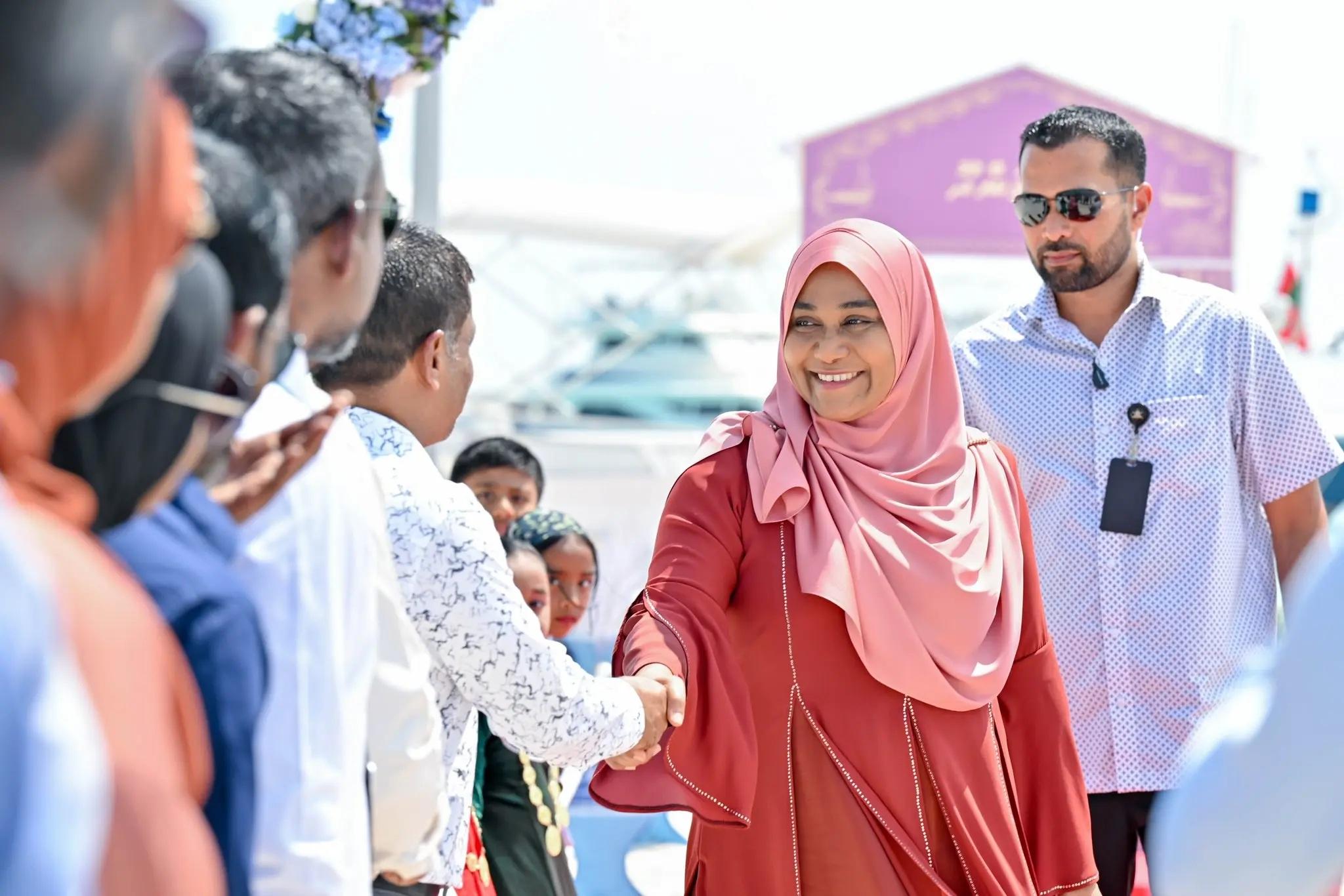 ރައީސުލްޖުމްހޫރިއްޔާގެ އަނބިކަނބަލުން، މެޑަމް ސާޖިދާ މުޙައްމަދު --