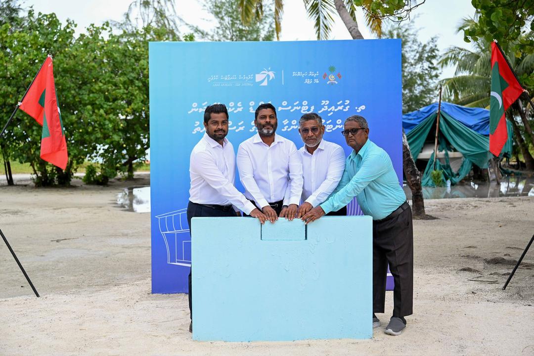 ގުރައިދޫ ފިޓްނަސް އެންޑް ރެކްރިއޭޝަން ސެންޓަރުގެ މަސައްކަތް ފަށައިފި