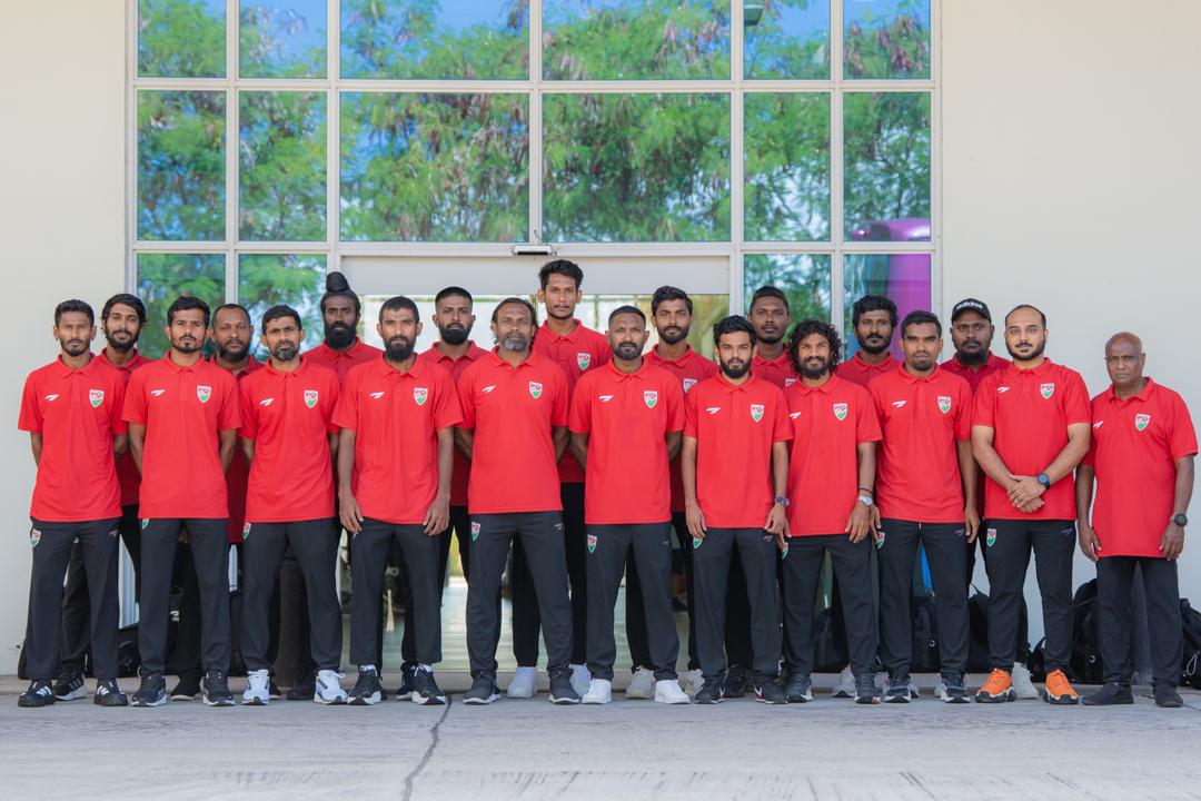  އޭޝިއަން ކަޕް ކޮލިފައިންގައި ވާދަކުރާ ރާއްޖޭގެ ގައުމީ ފުޓްަސަލް ޓީމު ފުރައިފި