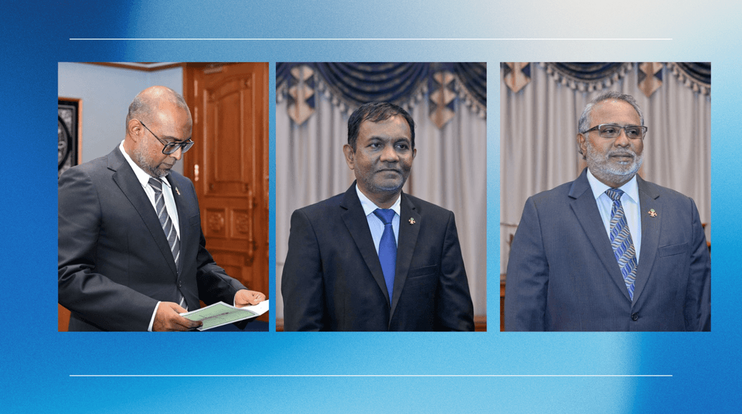 ސީއެސްސީގެ ރައީސަކަށް މުޖުތާޒް، ނައިބަކަށް ނާސިޙް، އެޗްއާރުސީއެމްގެ ނައިބަކަށް ޝަފީގް
