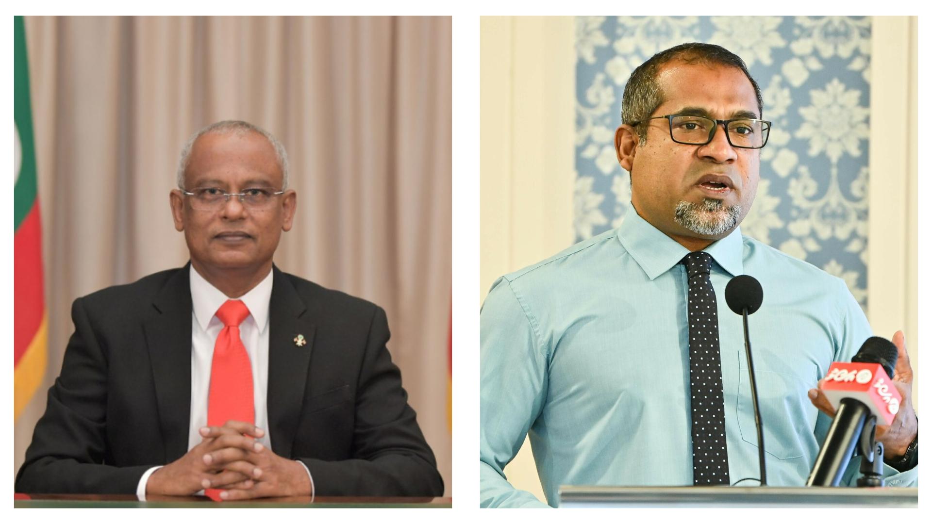  ފުލުހުންގެ ވާޖިބައް ހުރަސްއެޅި މީހެއްގެ ދިފާއުގަ ރައީސަކު ނިކުތުމުން  ފާޑުކިޔުން އަމާޒު ވެއްޖެ