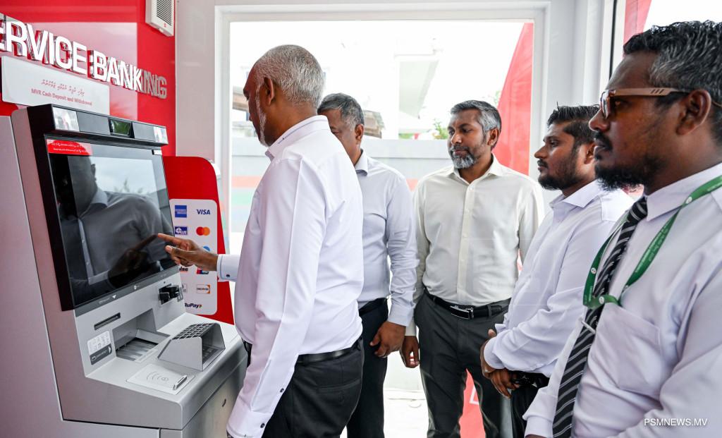 ތ. އަތޮޅުގެ މީހުން ދިރިއުޅޭ ހުރިހައި ރަށެއްގައި އޭޓީއެމް ހިދުމަތް ފަށައިފި