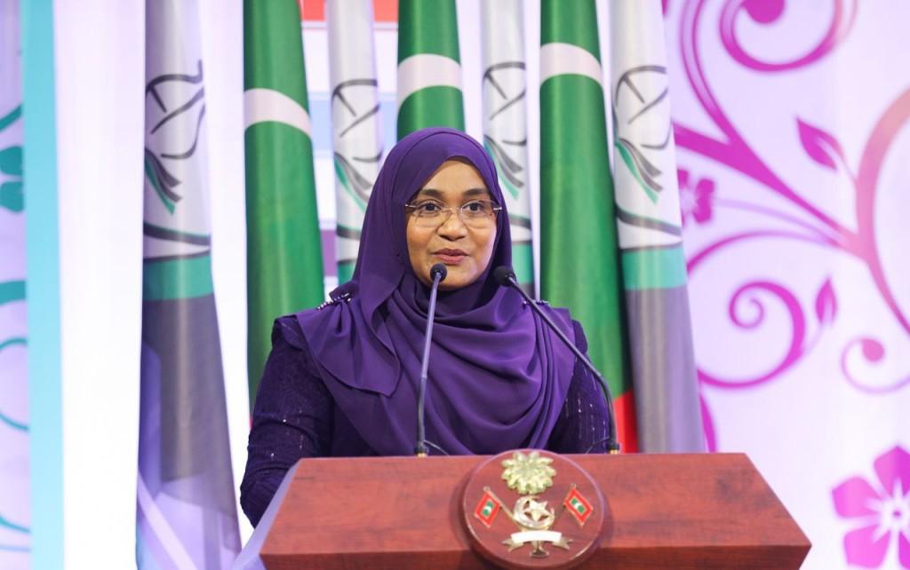 ރައީސުލްޖުމްހޫރިއްޔާގެ އަނބިކަނބަލުން، ސާޖިދާ މުޙައްމަދު -- ފޮޓޯ/ ދައުލަތުގެ މީޑިއާ