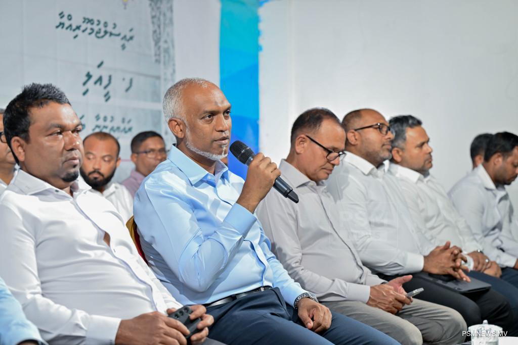 ފީއަލީގައި 15 ހެކްޓަރުގެ ބިން ބޮޑުކޮށްދޭނަން: ރައީސް