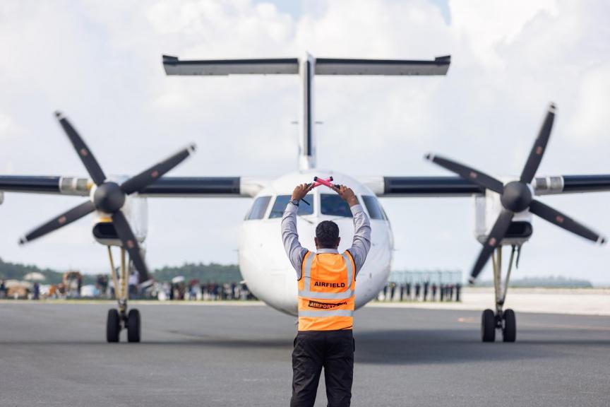 ޑޮމެސްޓިކް އެއާޕޯޓުތައް ހަރުދަނާކުރުމުގެ މަސައްކަތް އެމްއޭސީއެލް އިން ފަށައިފި