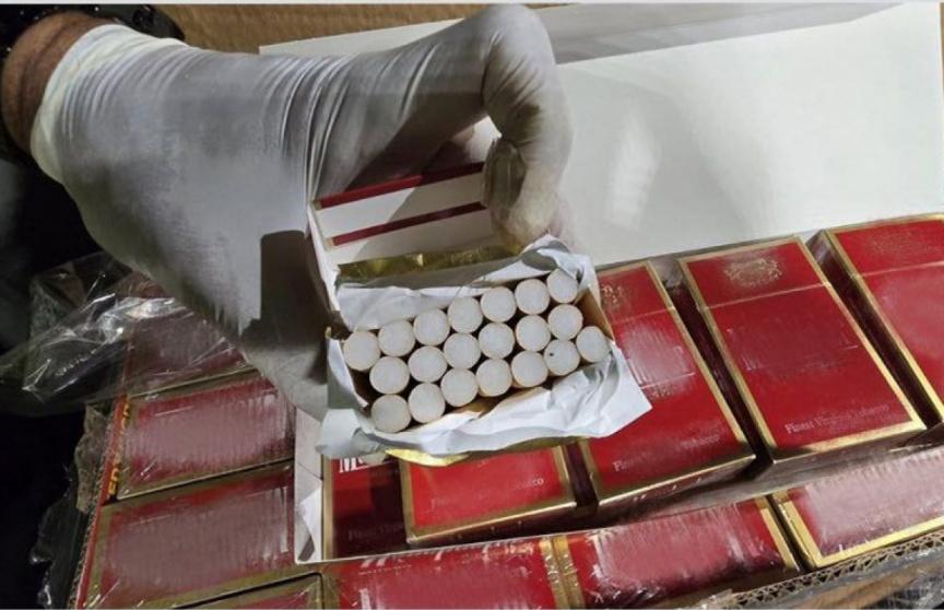 ރާއްޖެއަށް  އެތެރެކުރަން އުޅުނު 1.8 މިލިއަނަށްވުރެ ގިނަ ސިނގިރޭޓް އަތުލައިގެންފި