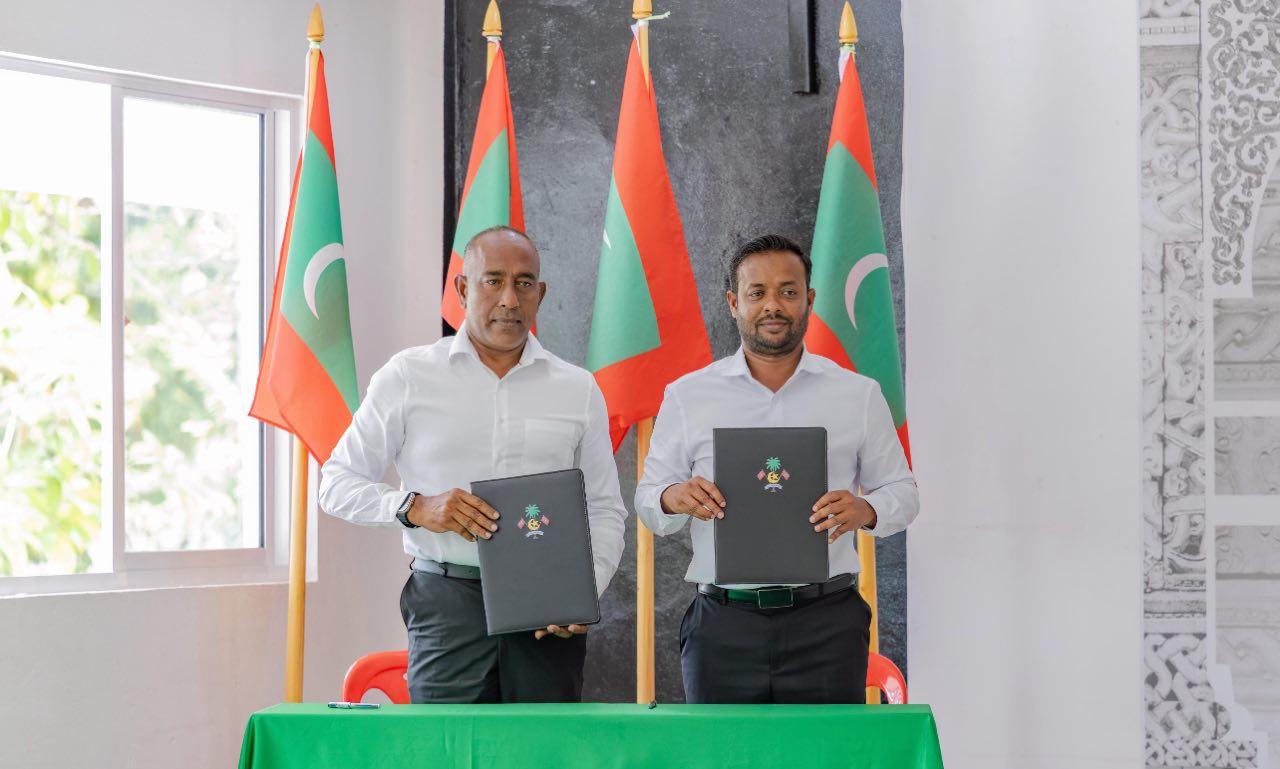ކަނޑޫދޫ ބަދަރުގައި ވަކި ޖެޓީއެއް ޤާއިމްކުރުމުގެ މަޝްރޫޢުގެ އެއްބަސްވުމުގައި ސޮއިކޮށްފި