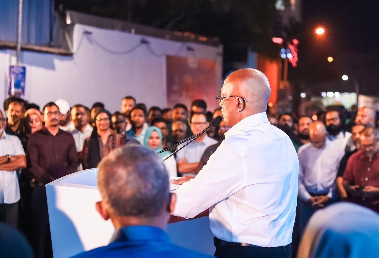 ޕީއެންސީގެ ކެންޑިޑޭޓް  ޖަލީލުގެ ކެމްޕެއިން ރަސްމީކޮށް ފަށައިފި