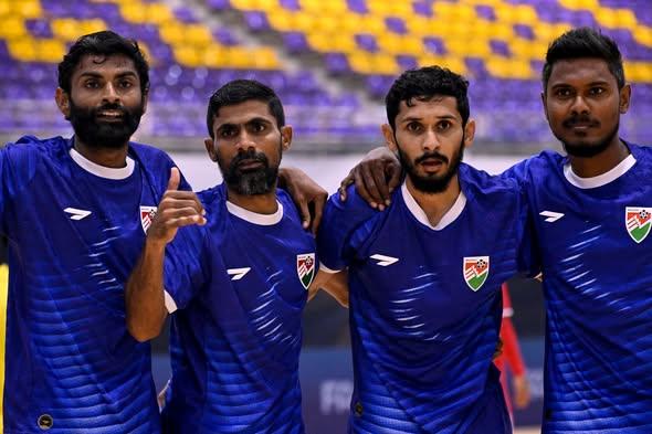 ނޭޕާލް ބަލިކޮށް ރާއްޖެއިން ސާފް ފުޓްސަލް ޗެންޕިއަންޝިޕް ކާމިޔާބުކުރުމާއި ގާތަށް ޖެހިލައިފި