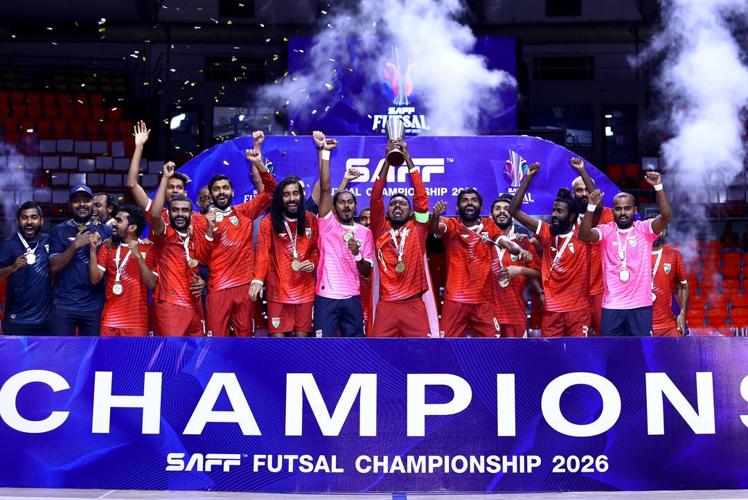 ސާފުގެ ތަށި ރާއްޖޭގެ ޓީމުން އުފުލާލައި، ޓީމަށް މަރުޙަބާ ކިޔުމަށް ހާއްސަ ރަސްމިއްޔާތެއް ބާއްވަނީ