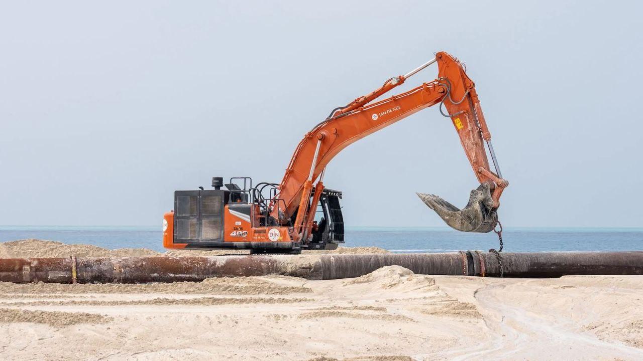 ހއ. ދިއްދޫ އެއަރޕޯޓު އެޅުމަށް ބިން ހިއްކުމުގެ ޢަމަލީ މަސައްކަތް ފަށައިފި