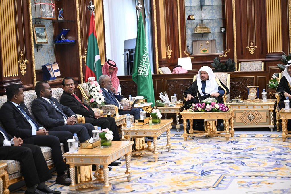 ރާއްޖޭގެ ތަރައްޤީއަށް ސަޢޫދީން ދެމުންގެންދާ އެހީތެރިކަމަށް މަޖިލިސް ރައީސްގެ ޝުކުރު