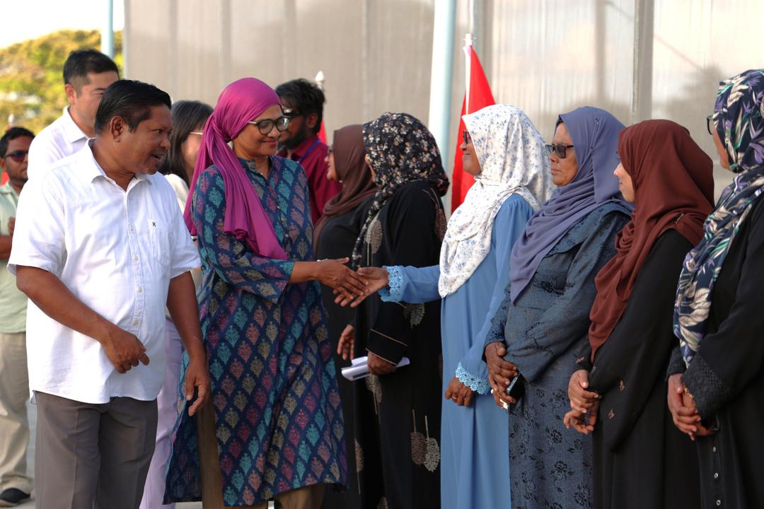 ވާދޫ ގްރީން ފާމްއަކީ މުޅި ގައުމަށް ހުރި ނަމޫނާއެއް: މިނިސްޓަރ