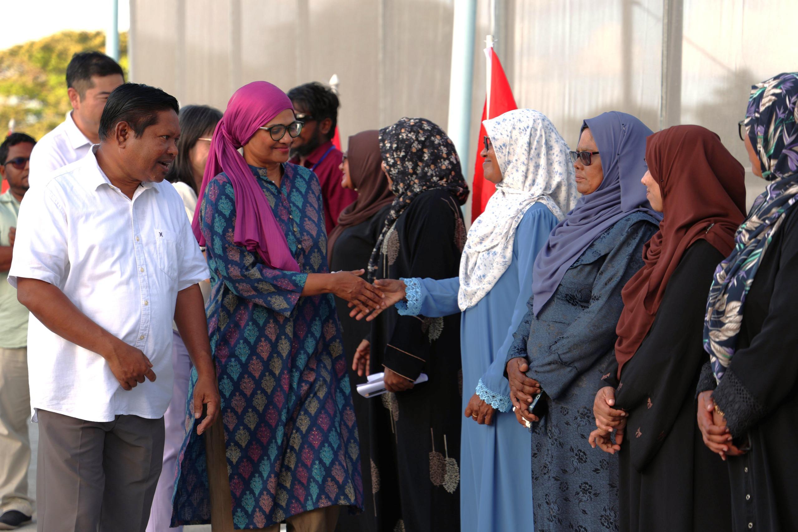 ވާދޫ ގްރީން ފާމްއަކީ މުޅި ގައުމަށް ހުރި ނަމޫނާއެއް: މިނިސްޓަރ