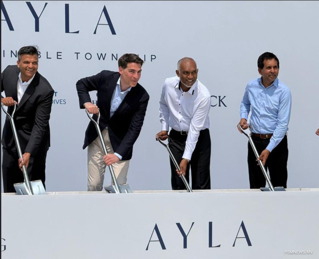 އައިލާ ސަސްޓެއިނަބަލް ޓައުންޝިޕްގެ ބިންގާ ރައީސް އަޅުއްވާދެއްވައިފި