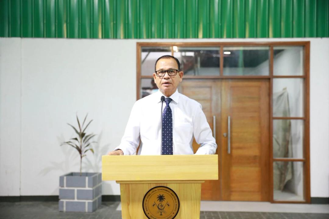 ރޯދަ ހަދިޔާ ބެހުމުގެ މަސައްކަތް ވަރަށް އަވަހަށް ފެށޭނެ: މިނިސްޓަރ އާދަމް