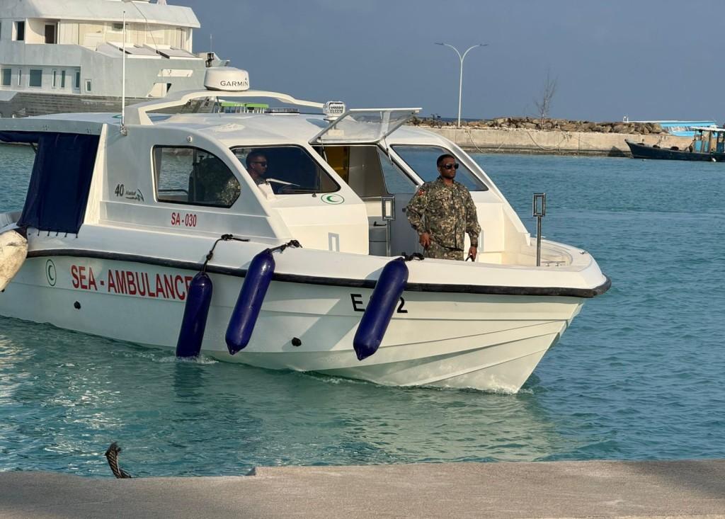 ރައީސްގެ ވަޢުދުފުޅާ އެއްގޮތަށް ނ. ވެލިދޫގައި ސީ އެމްބިއުލާންސްގެ ޚިދުމަތް ފަށައިފި