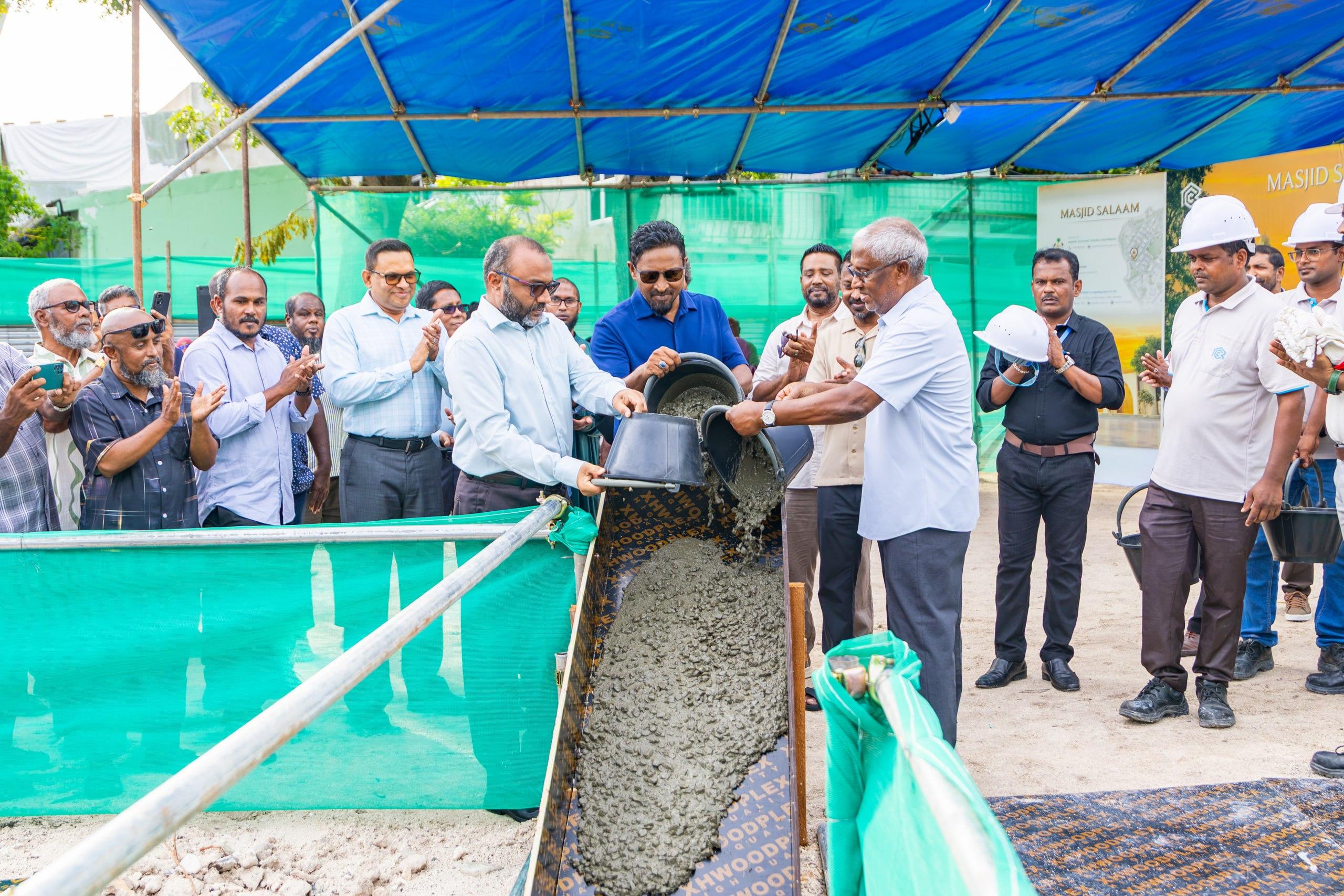ވިލިމާލޭގައި 1،000 މީހުންގެ ޖާގައިގެ ޒަމާނީ އާ މިސްކިތެއް