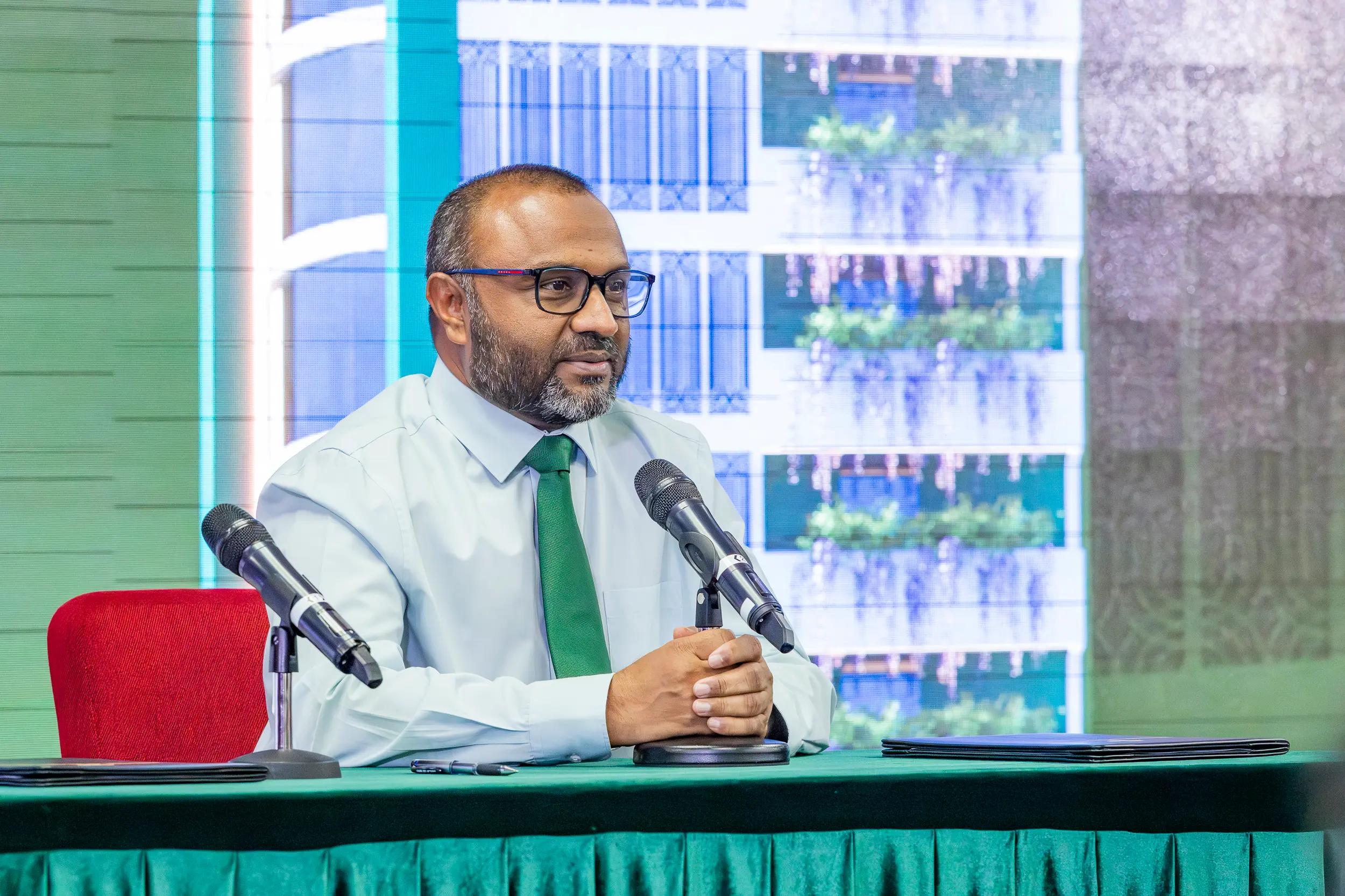 2028 ގެ ނިޔަލަށް ވަޤުފުގެ 8 މަޝްރޫއެއް ނިންމައި ވުޒާރާގެ މާލީ ބިންގާ ހަރުދަނާ ކުރެވޭނެ: ވަޒީރު ޝަހީމް