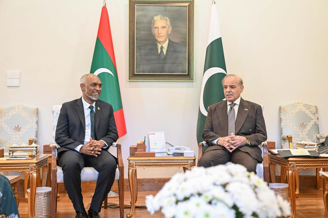 ކުރިއަށް އޮތް 2 އަހަރު ތެރޭ ދެ ގައުމުގެ ވިޔަފާރި 200 މިލިއަން ޑޮލަރަށް އަރާނެ: ޕާކިސްތާނު ބޮޑުވަޒީރު