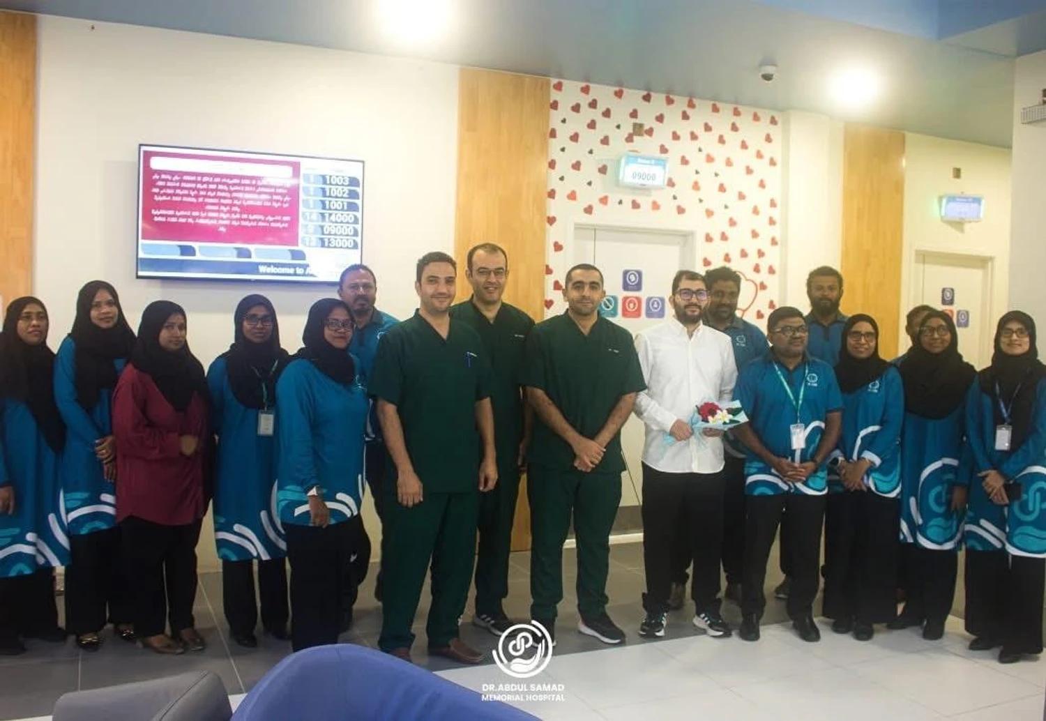 ޑރ. ޢަބްދުއްޞަމަދު ހޮސްޕިޓަލުން ހިތުގެ ބަލިތަކަށް ފަރުވާދޭން  ފަށައިފި