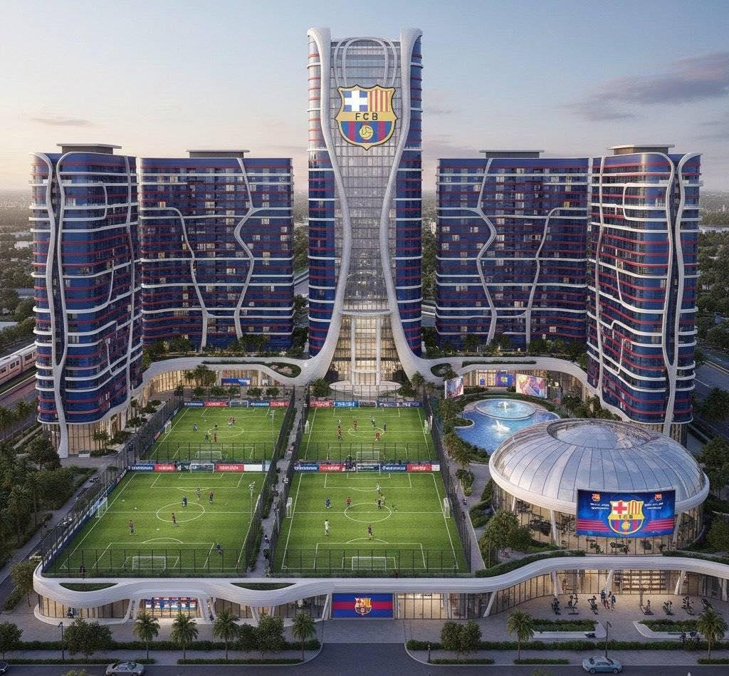 ބާސެލޯނާ ބަނގުރުޓުން ސަލާމަތްވެ، ދުބާއީގައި ރިއަލް އެސްޓޭޓް މާކެޓަށް