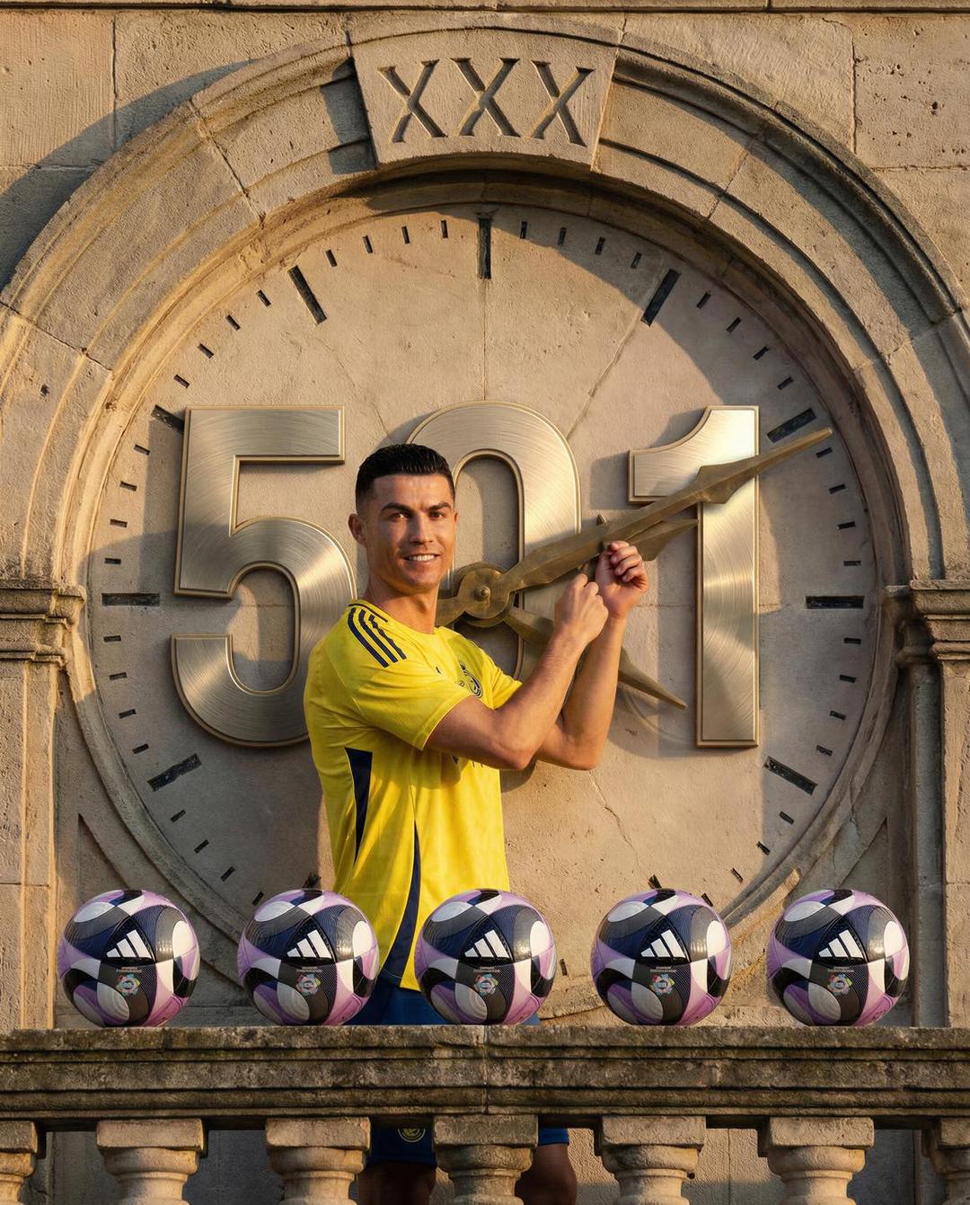 30 އަހަރުވީފަހުން 500 ގޯލުހަމަކުރި ހަމަ އެކަނި ކުޅުންތެރިޔާގެ ރެކޯޑް ރޮނާލްޑޯއަށް، ކެރިއަރުގެ އަމާޒުހުރީ 1000 އަށް