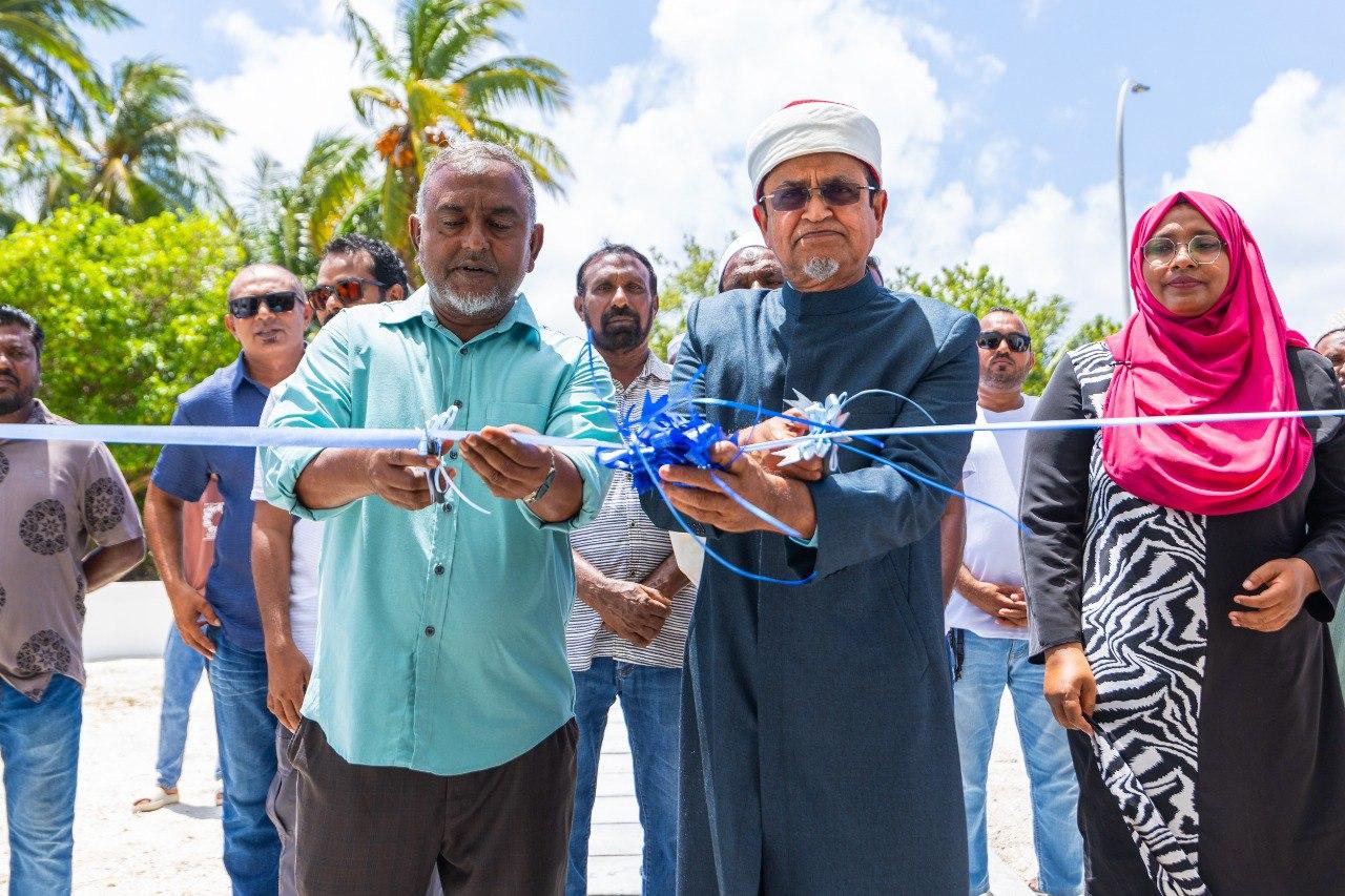 ތުނޑީ ބަނދަރު މިސްކިތް މިއަދު ރަސްމީކޮށް ހުޅުވައިފި