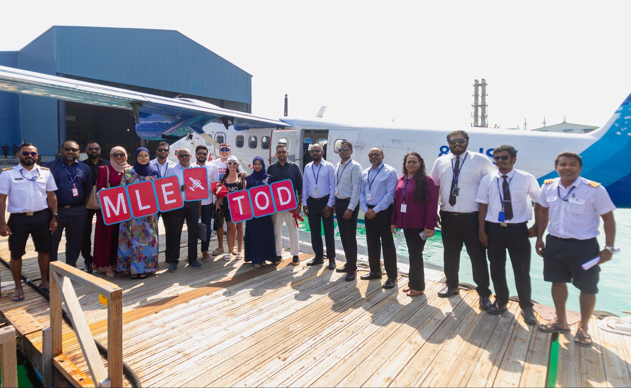 ރައީސްގެ ވައުދުފުޅާ އެއްގޮތަށް ތޮއްޑޫއަށް ސީޕްލޭންގެ ޚިދުމަތް ފަށައިފި