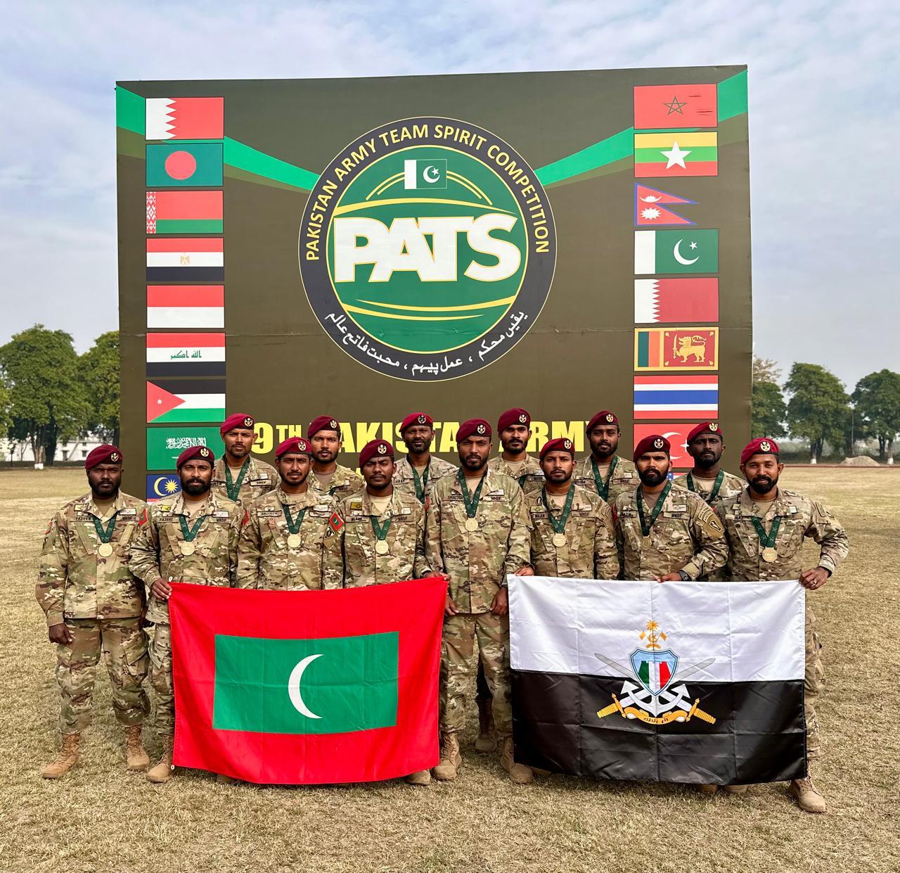 ޕެޓްސް މުބާރާތުން ރަން މެޑަލް ހޯދި ޓީމަށް ހޫނު މަރުހަބާއެއް 