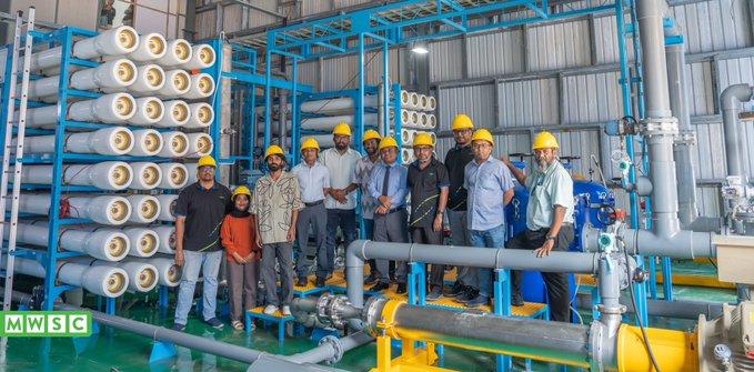 ހުޅުމާލޭގައި ޤާއިމްކުރި ފެންއުފައްދާ އާރޯ ޕަލާންޓް ބޭނުން ކުރަން ފަށައިފި