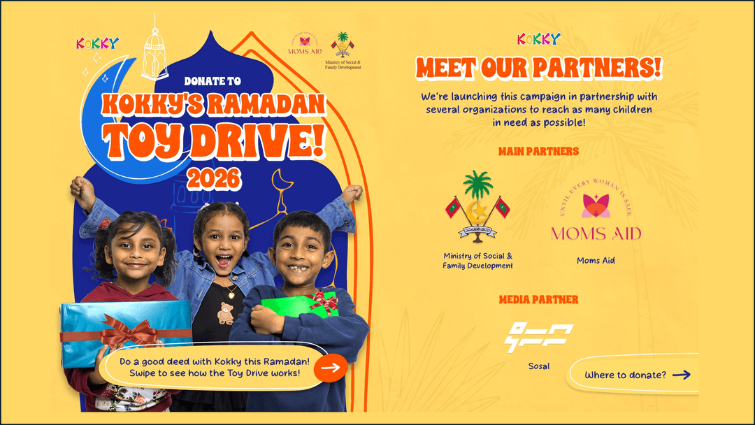 ކޮކީސް ރަމަޟާން ޓޯއީ ޑްރައިވް 2026: ބޭނުން ޖެހިފައިވާ ކުއްޖަކަށް ހައިރާތެއް ކުރުމުގެ ފުރުސަތު!