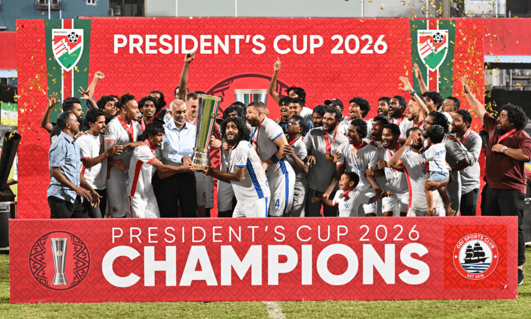 ރައީސް ޕްރެޒިޑެންޓްސް ކަޕްގެ ފައިނަލް މެޗު  ޝަރަފްވެރިކޮށްދެއްވައިފި